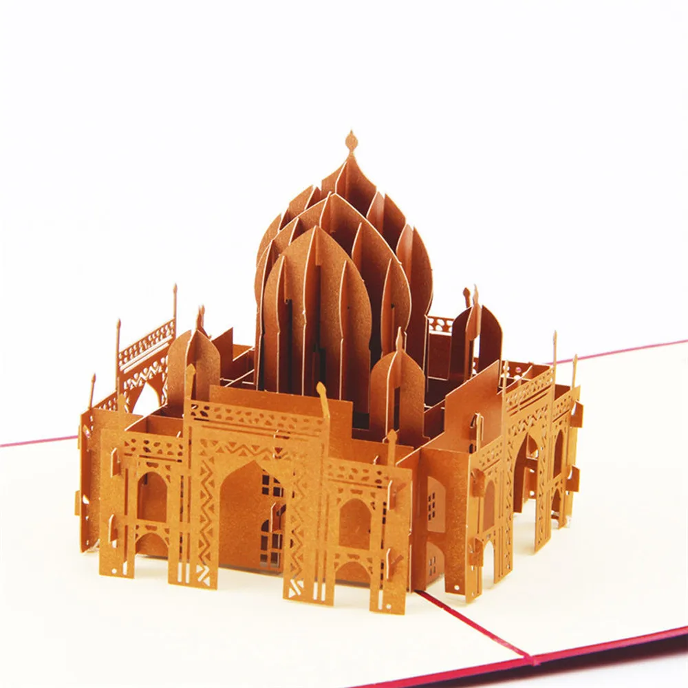 3D открытки на день рождения для девочек Дети жена муж торт подарки карта с