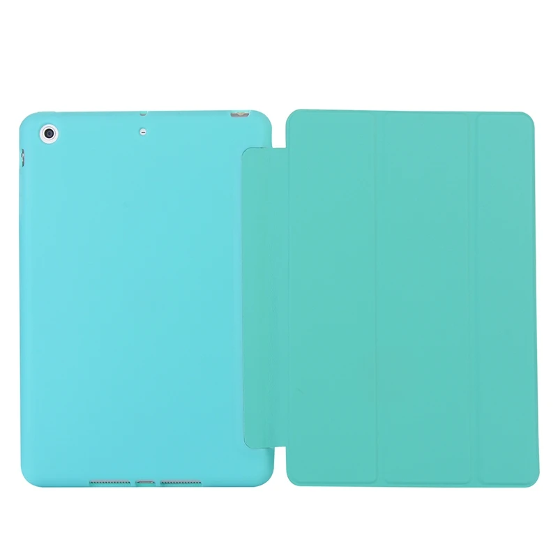 Чехол для iPad mini 1 2 3 трехскладной силиконовый чехол из ТПУ ярких цветов