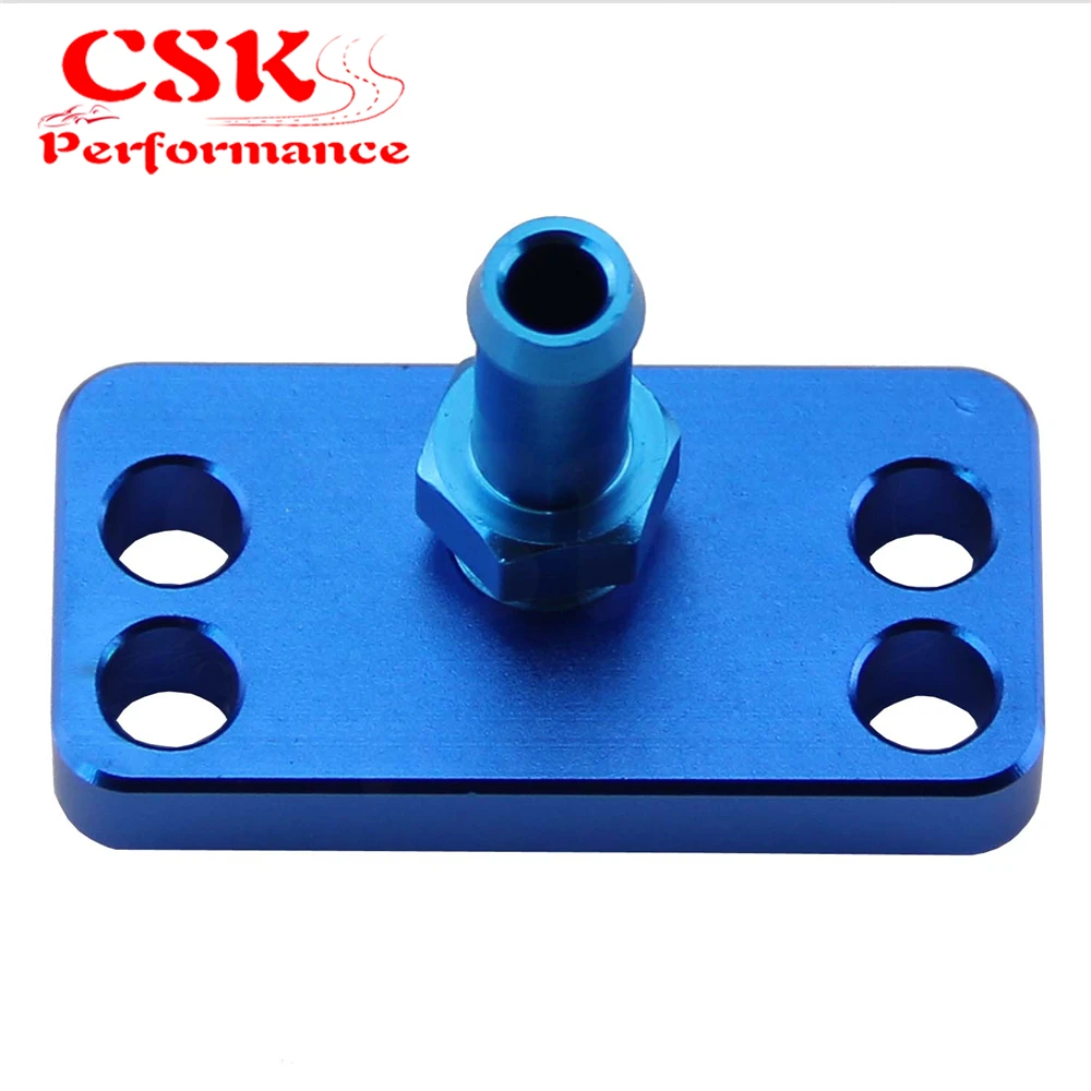 Новый адаптер топливного рельса с хвостом 6 мм Подходит для Honda Civic DC2 D15 D16 B16A B18C