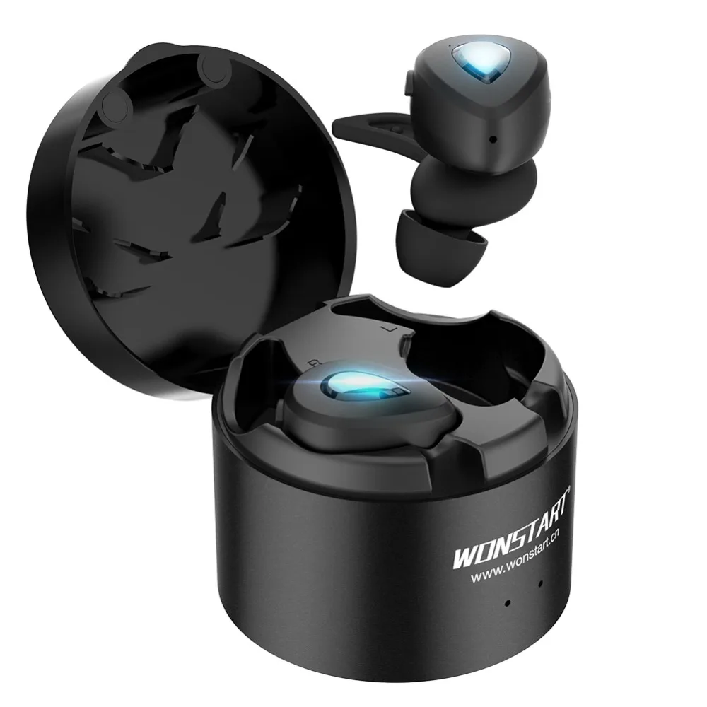 Wonstart W305 TWS мини беспроводные bluetooth наушники с регулятором громкости стерео