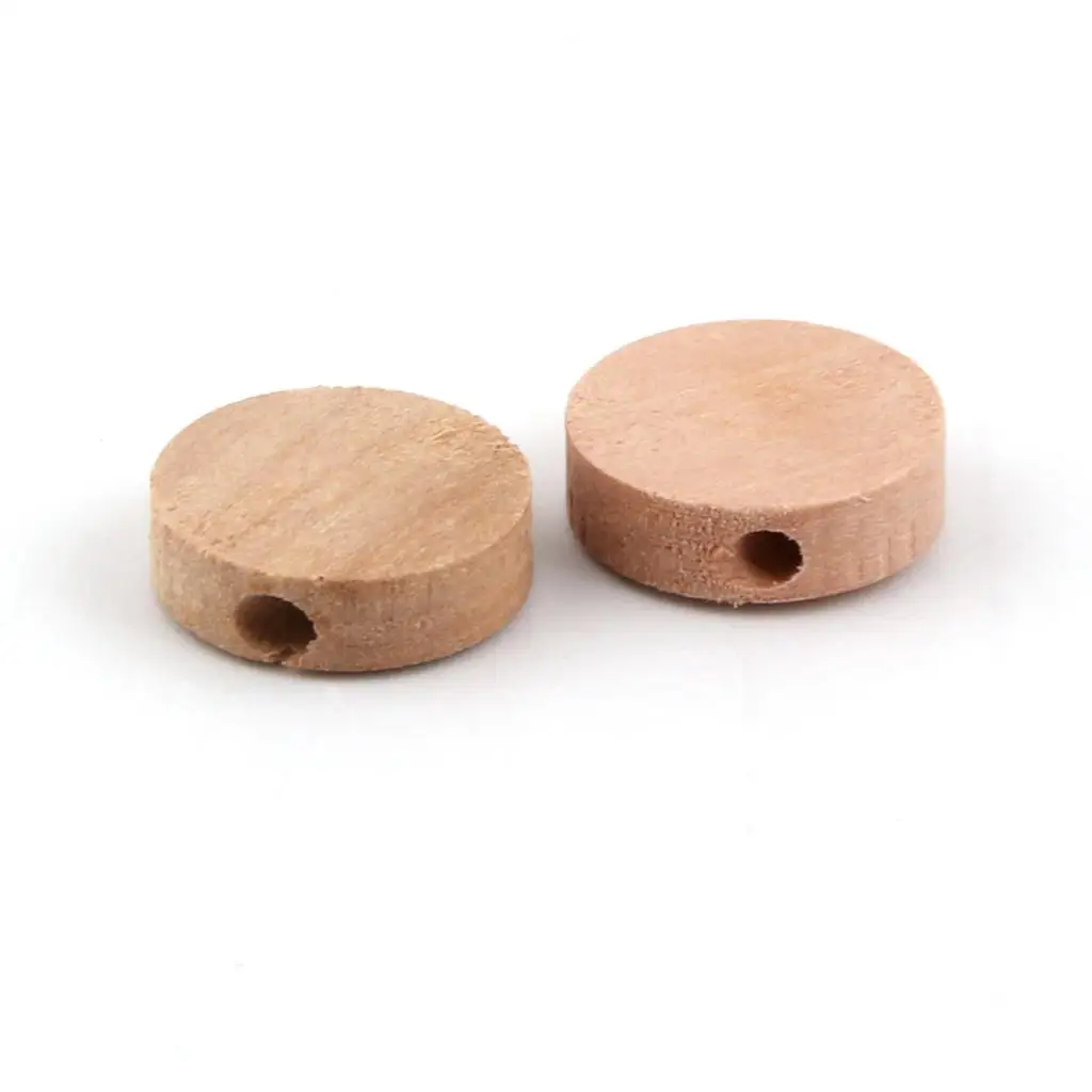 200 шт. бусины из натурального дерева без лака 11 мм|spacer beads|wood spacer beadswood |