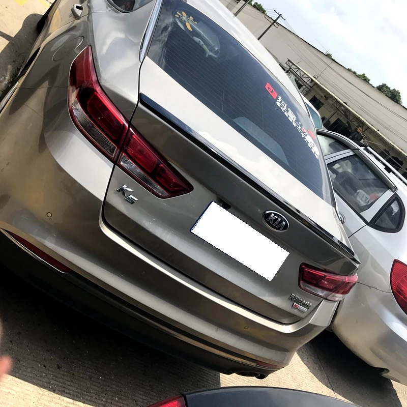 Для Kia Optima K5 2016-2018 спойлер высокого качества ABS Материал заднее крыло автомобиля