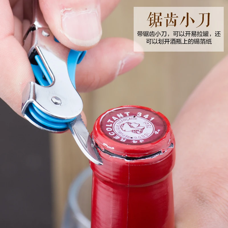 2 шт. штопор из нержавеющей стали для открывания бутылок вина|bar tools|wine toolsbar bottle |