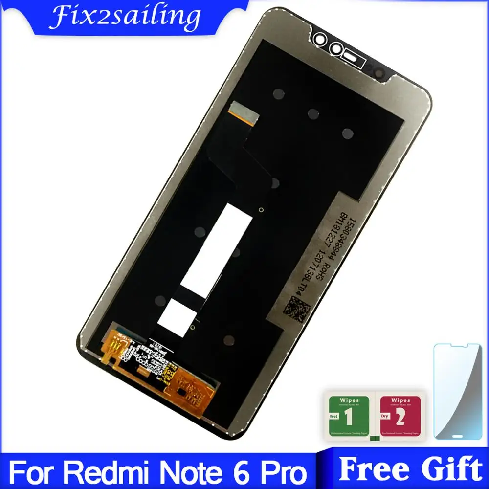 ЖК экран 6 26 дюйма для Xiaomi Redmi Note Pro дисплей с сенсорным экраном и дигитайзером Note6 в