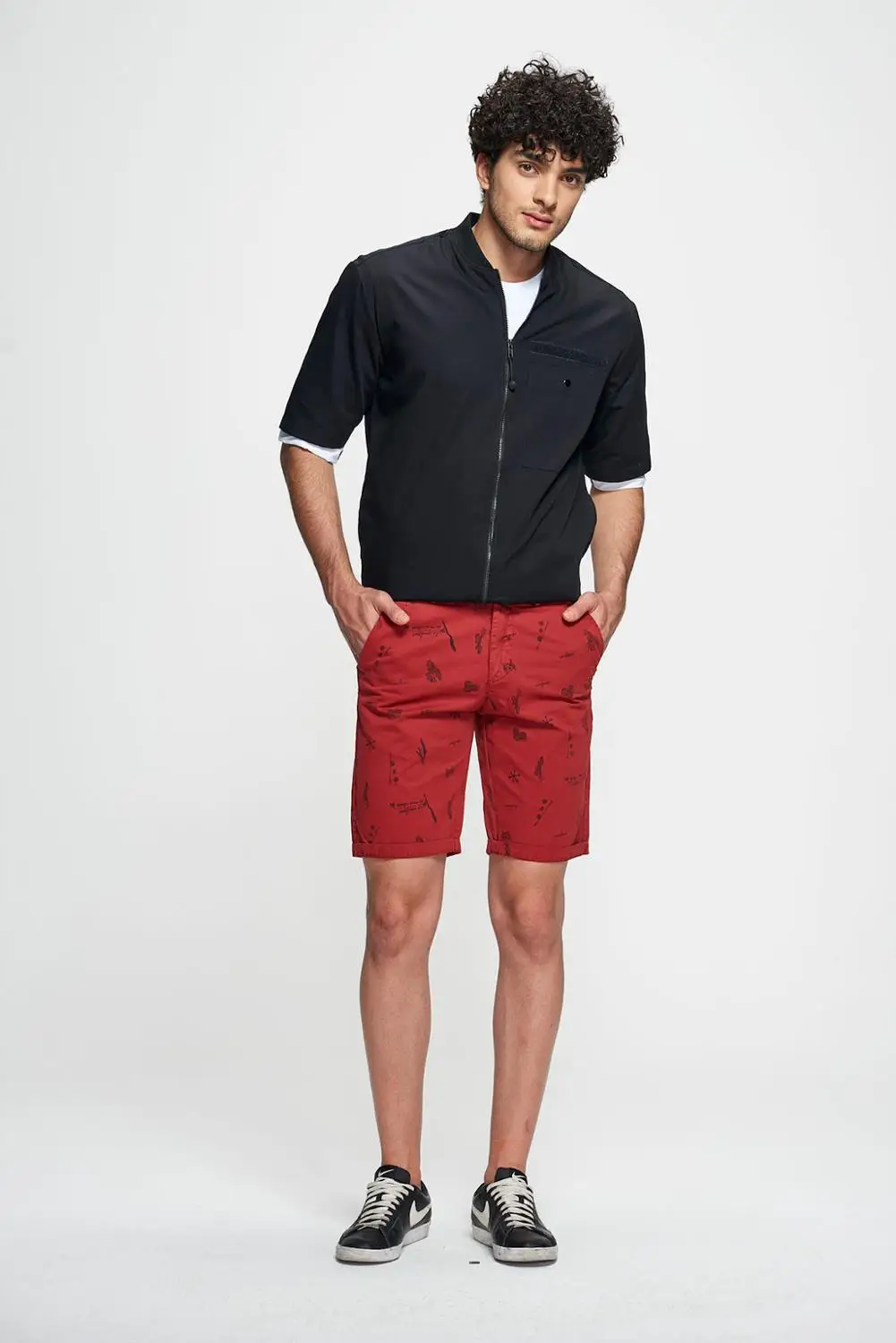 Mens Printed Casual Shorts Fashion Summer Camouflage Military Cargo Male Bermuda Cotton Short Sweatpants Clothing GA326 | Мужская одежда