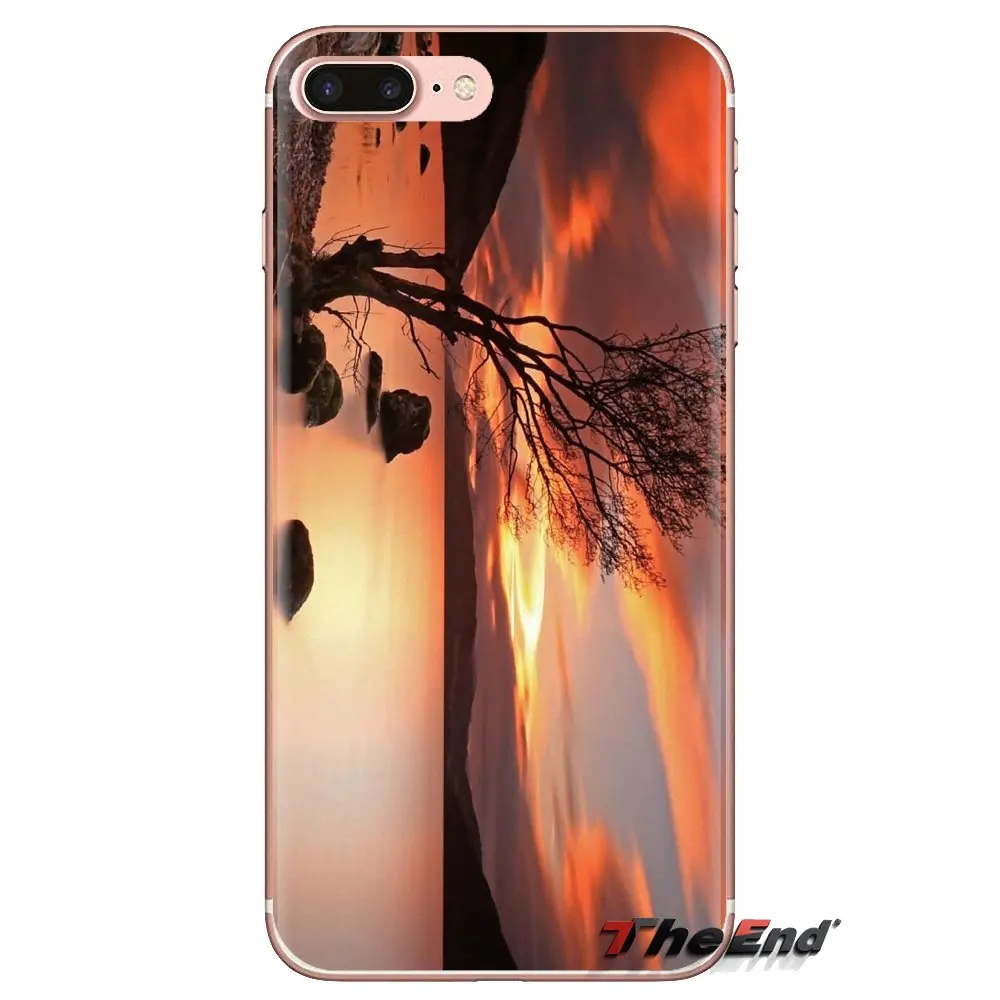 Для Huawei G7 G8 P7 P8 P9 P10 P20 P30 Lite Mini Pro P Smart Plus 2017 2018 2019 телефон корпус горный Озеро Закат