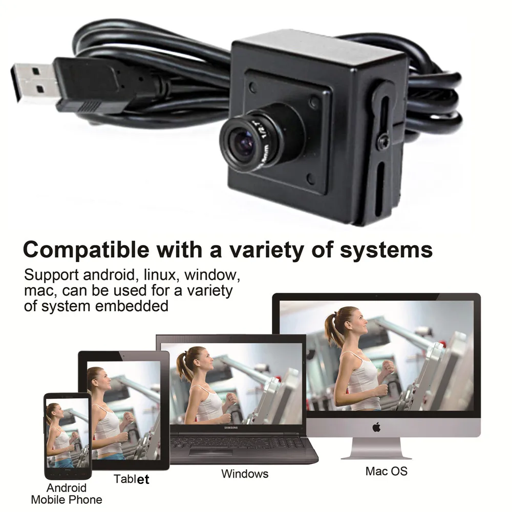 Full HD Высокое разрешение 1080P IMX322 сенсор H.264 0.01lux Низкая освещенность usb камера мини
