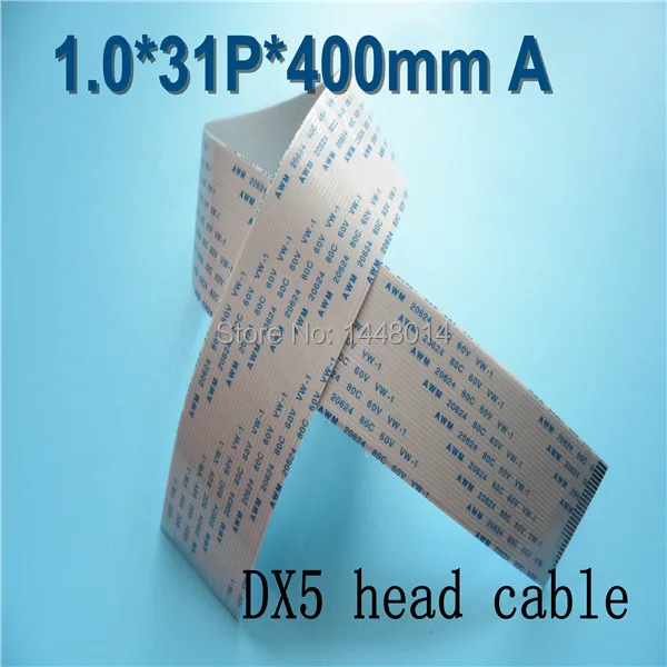 Прочный кабель для передачи данных F186 F187 F158 DX5 печатающей головки 31Pin 40 см Epson 7880 4880