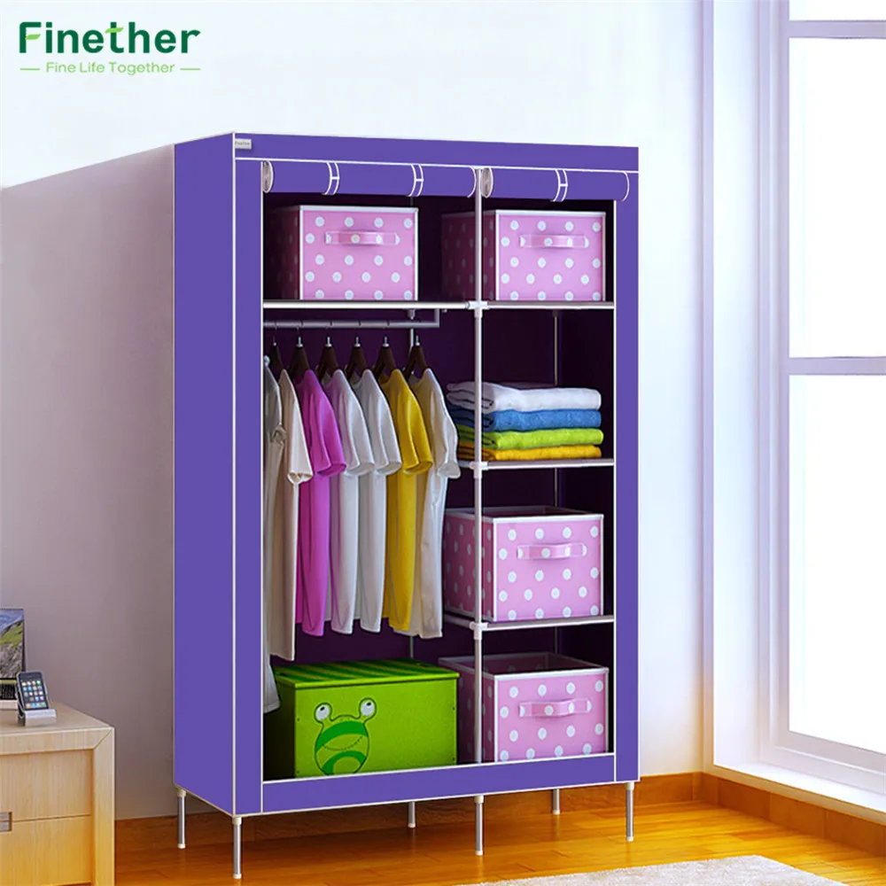 Finether двойные модульные металлические каркасные шкафы простые складные