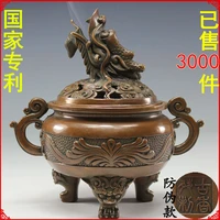 smoked incense burner archaize of pure copper cover with sandalwood incense coil there are buddha crafts antique manufacturers c