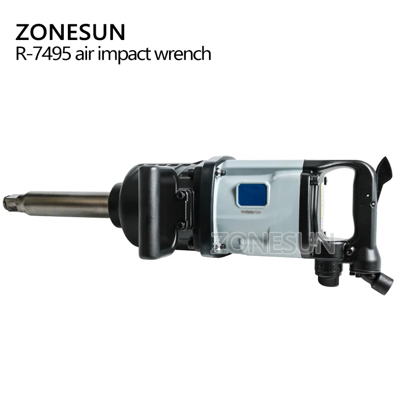 ZONESUN 90 лезвие промышленный пневматический гаечный ключ Pinless Hammer структура 3500N.M