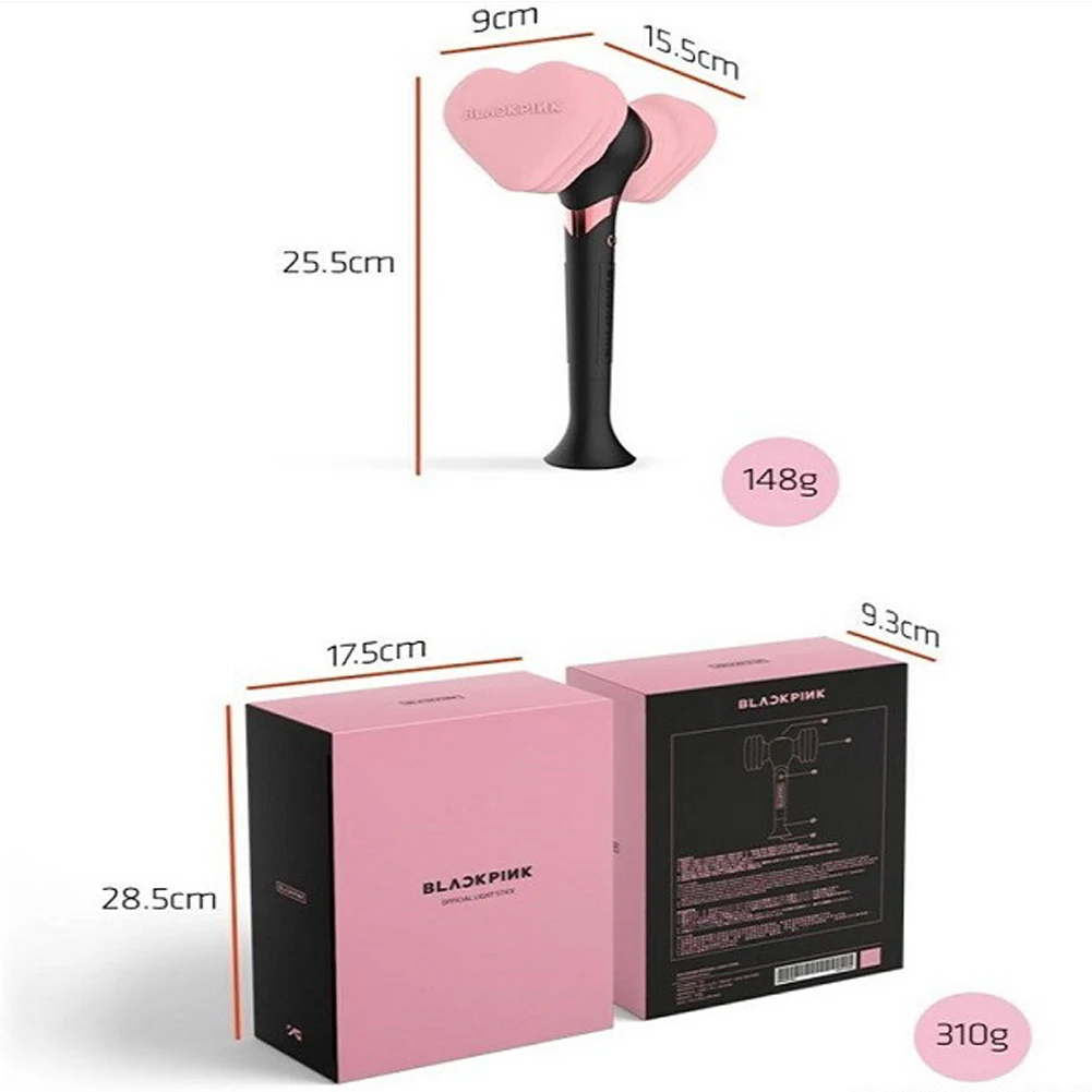 Горячее предложение Светильник лампы Stick для любителей поп Blackpink официальный светильник палка jnnie Роза новая YG K-POP сладкий