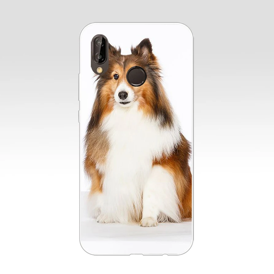 165AQ sheltie Soft Silicone Tpu Cover Case for huawei Nova 3 3i p smart | Мобильные телефоны и аксессуары
