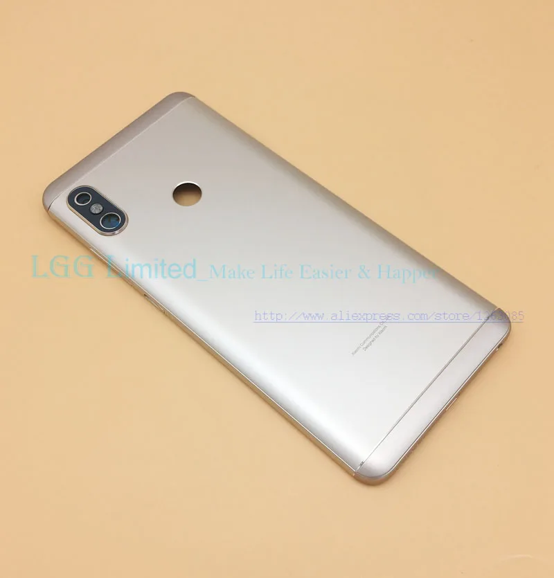 Оригинальный чехол для аккумулятора Xiaomi Redmi Note 5 Pro металлическая задняя крышка