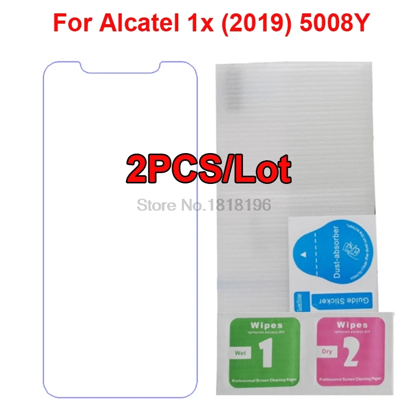 1 шт. 2 для Alcatel 1x (2019) 5008Y 5 &quotзакаленное стекло 9H Премиум Защита экрана 1x2019
