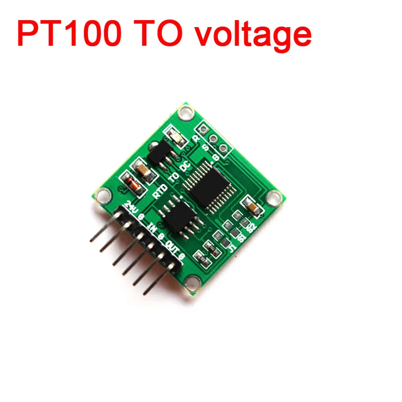 

DYKB PT100 Thermal resistance to Voltage 0-5V 0-10V linear conversion temperature Transmitter module FOR Remote data / control
