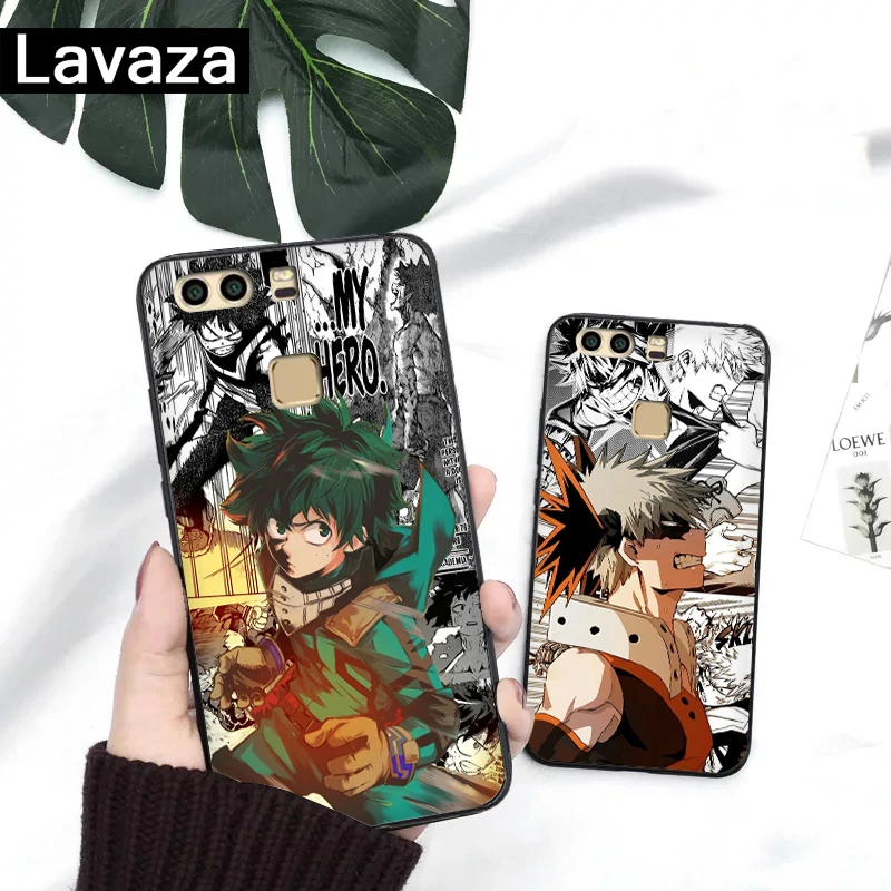 Lavaza японский аниме цельный силиконовый чехол для huawei P8 Lite P9 Mini P10 P20 Pro P Smart P30