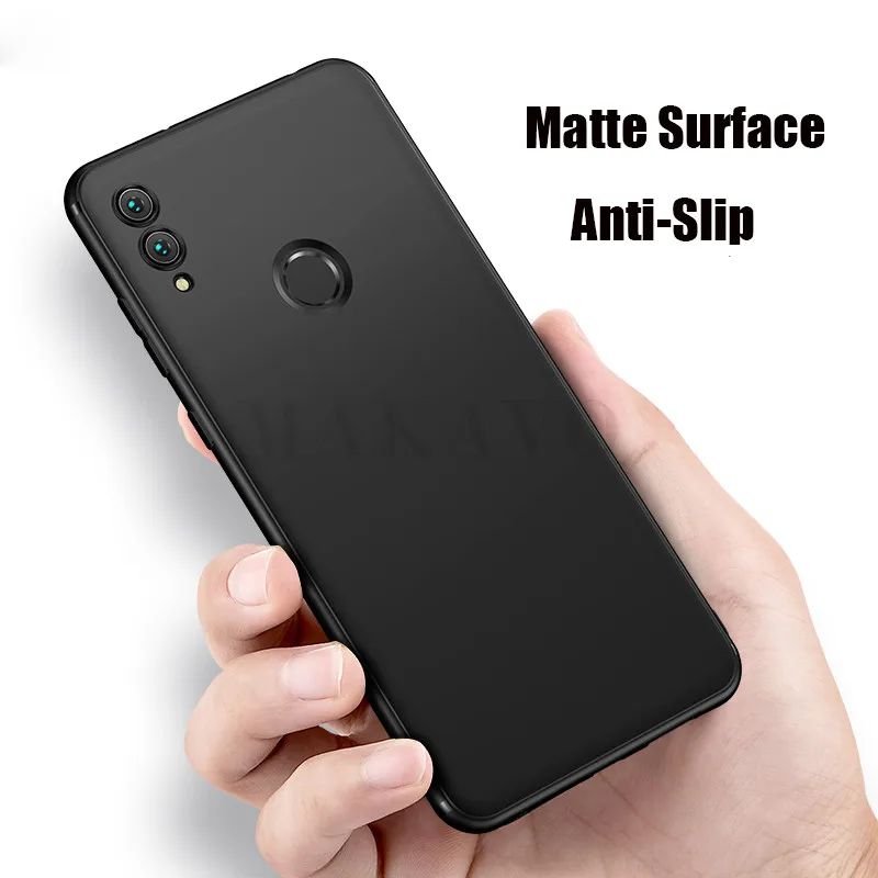 Чехол MAKAVO для Huawei Honor Note 10 полностью защищающий мягкий силиконовый матовый чехол
