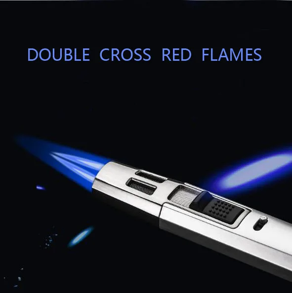 Оригинальная газовая надувная Зажигалка honest cross jet blue Flame ветрозащитная для сигар