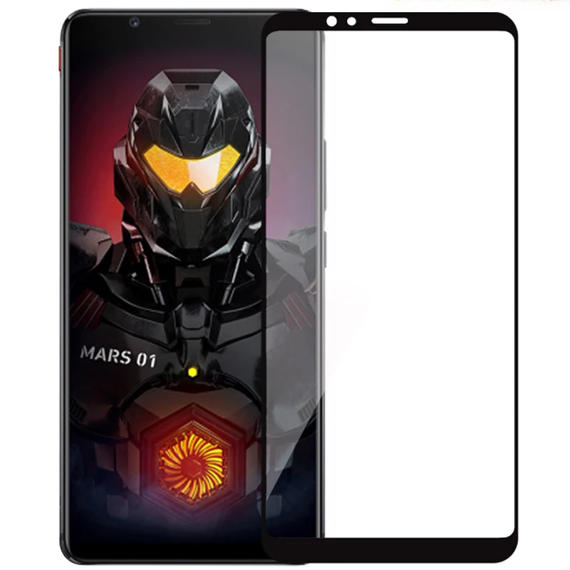 3D закаленное стекло для ZTE Nubia Red Magic Mars полное покрытие экрана Защитная пленка