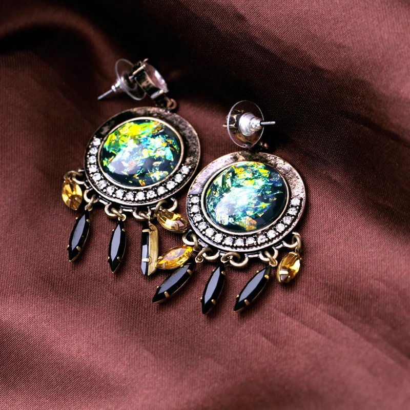 Exclusive Ethnic Style Marquise Statement Earrings Wholesale Online Store Turkey Jewelry | Украшения и аксессуары