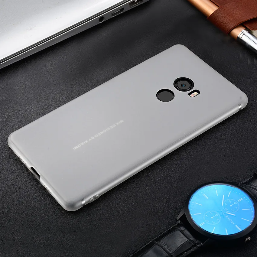 TCICPC для Xiaomi mi Mix 2 3 чехол Роскошный Utral тонкий матовый из ТПУ Мягкий защитный чехол для телефона s для mi x 2S 3 mi x2s чехол - Цвет: Transparent White