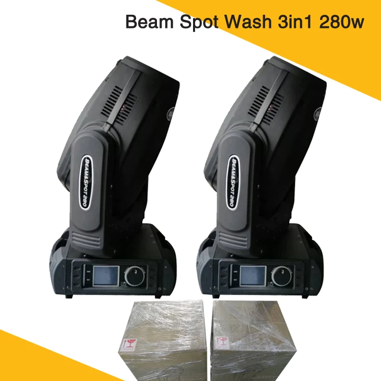 

(2Pcs/Lot) 10R 280W Robe Beam Wash Moving head Light For Stage Disco Party
