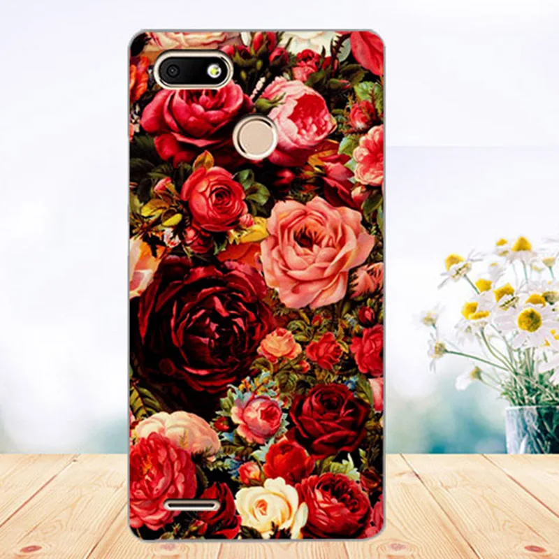 Силиконовый чехол для BQ 5512L Чехол DIY тигр филин Роза мягкий чехол для телефона s задняя крышка для BQ BQ-5012L богатый 5012L чехол s TPU Fundas Capa - Цвет: c046