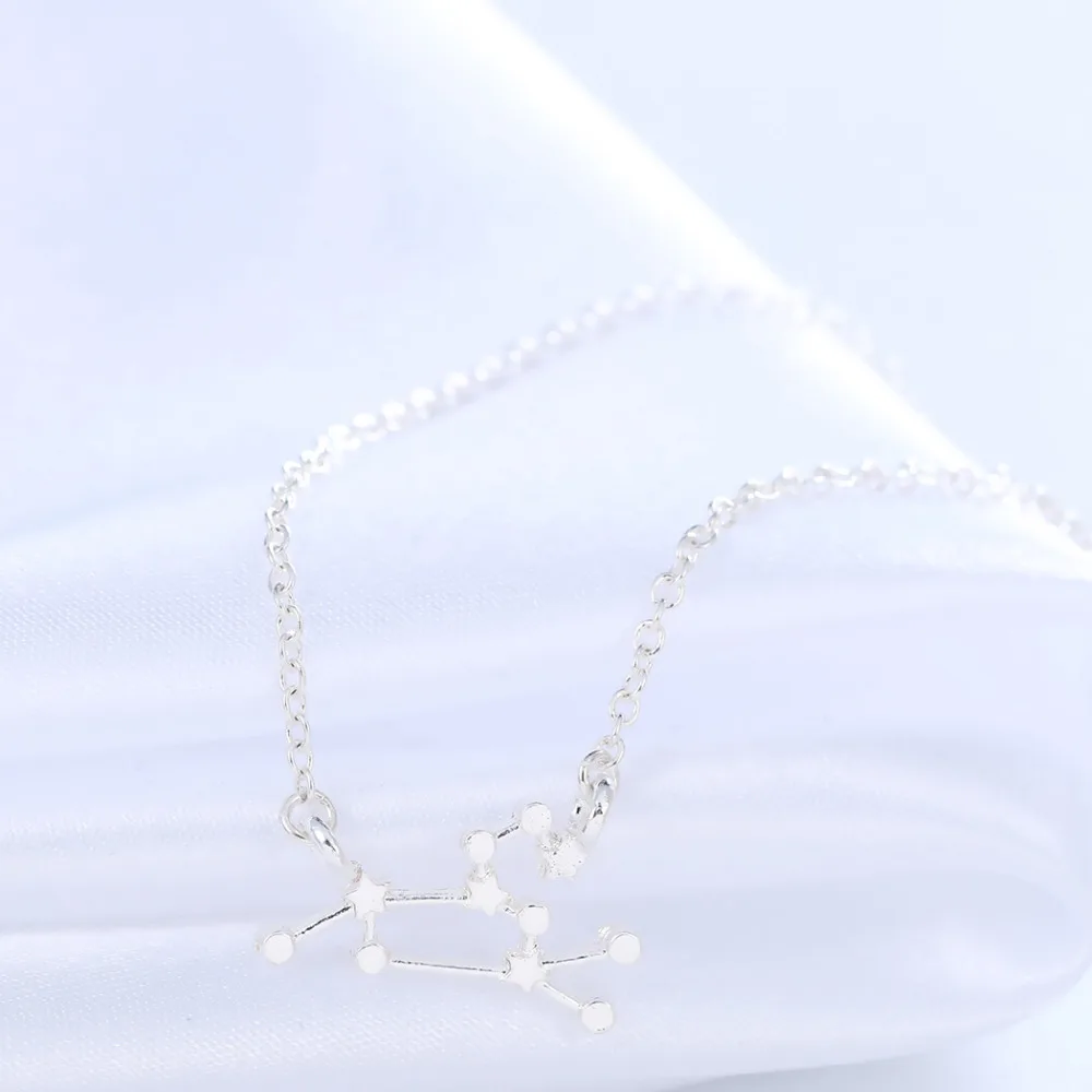 Kinitial ожерелье-Гороскоп! Leo ожерелье s для женщин Знак зодиака Астрология