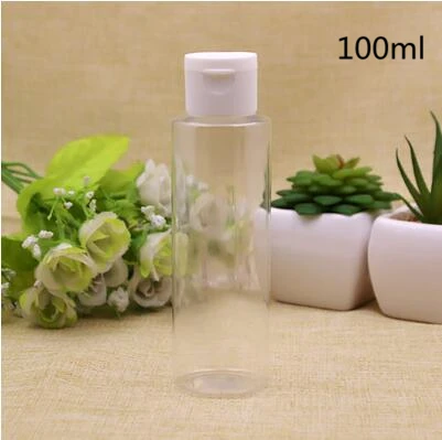 100 ml 50 шт 100 мл Пустые Пластиковые Упаковочные бутылки парфюмерное эфирное масло многоразового использования косметические контейнеры - Цвет: 100 ml