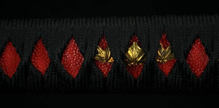 Японский самурайский меч катана Ручная ковка 1060 Высокоуглеродистый стальной