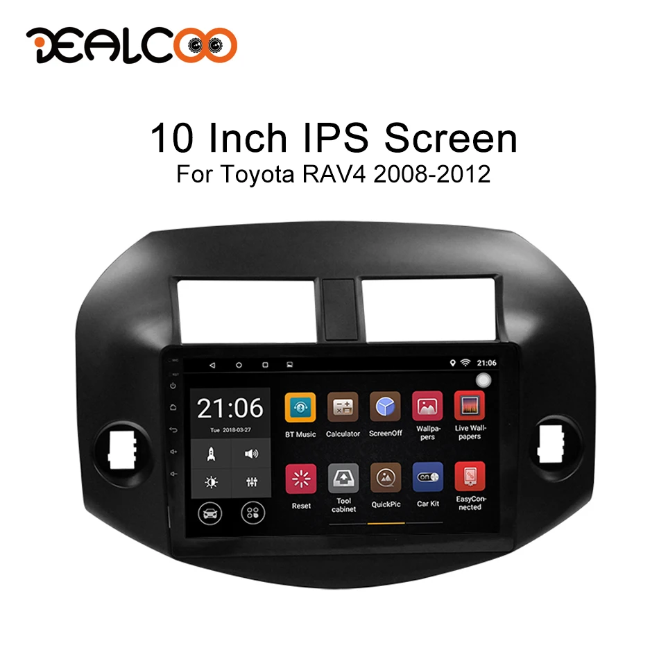 Dealcoo Автомобильный Центральный Multimidia Android 2 Din автомагнитолы gps 2din радиоприемник