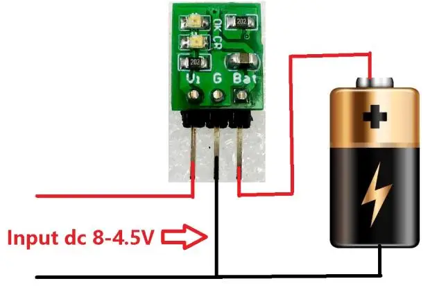 

DD08CRMA Mini 5V 1A Lithium Battery Charging Module
