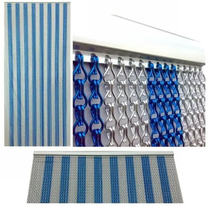 Dcorative алюминиевая цепь ссылка насекомое и летающий экран | Дом сад