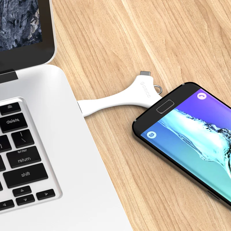 ORICO Micro B Type C 2 в 1 USB зарядный кабель для Huawei Xiaomi Мобильный телефон портативная