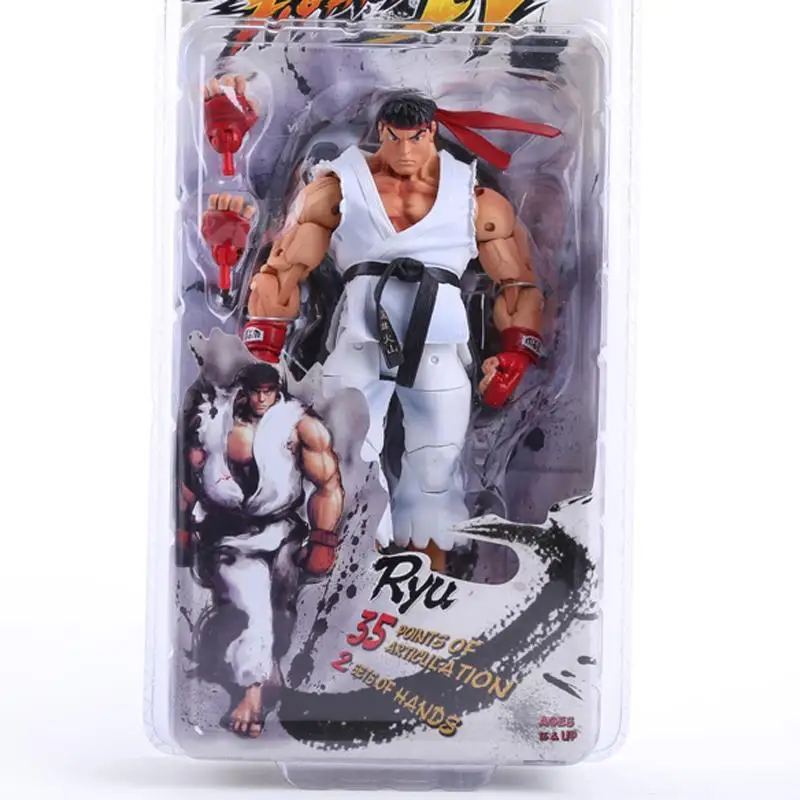 NECA игра персонаж выживания модель Кен Рю Жевательная фигурка игрушка " 18 см