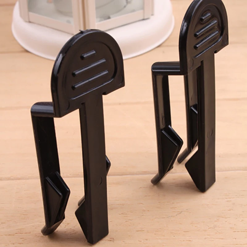 2 шт. практичные зажимы для мусорного ведра фиксированный пластиковый мешок