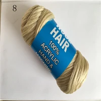 wholesale brazilian wool hair 5ballslot 70gball low temprature flame retardant synthetic fiber braiding hair