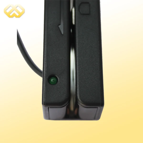 MSR01 дешевый USB/серийный/виртуальный COM считыватель магнитных карт 3 отслеживания |