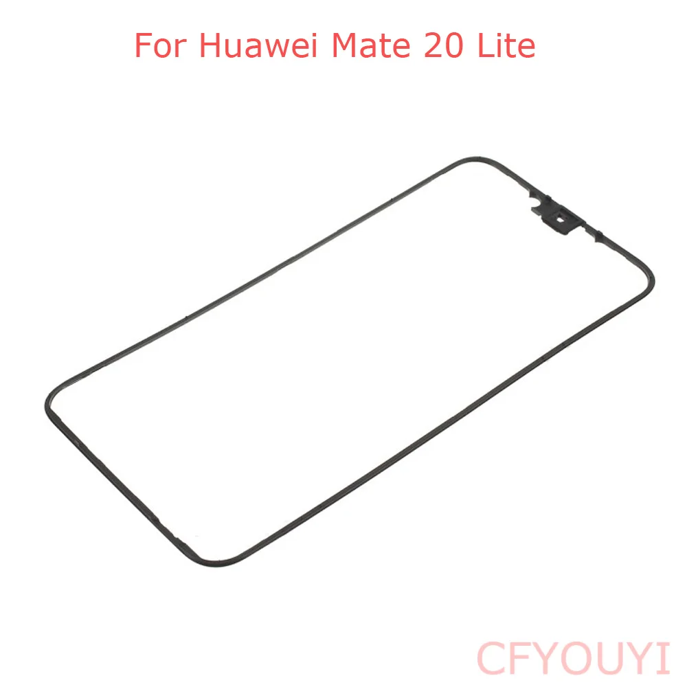 Черный цвет для Huawei Mate 20 Lite ЖК Передняя опора рамка ремонтная часть|Корпусы и