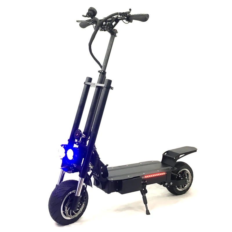 FLJ Новый электрический скутер 11 дюймов с 60V/5600 Вт Мотор сильный Мощность толстыми