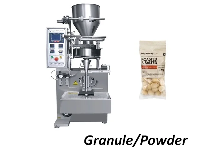 Высокоскоростная вертикальная форма пластиковый мешок гранулы Риса Машина Для