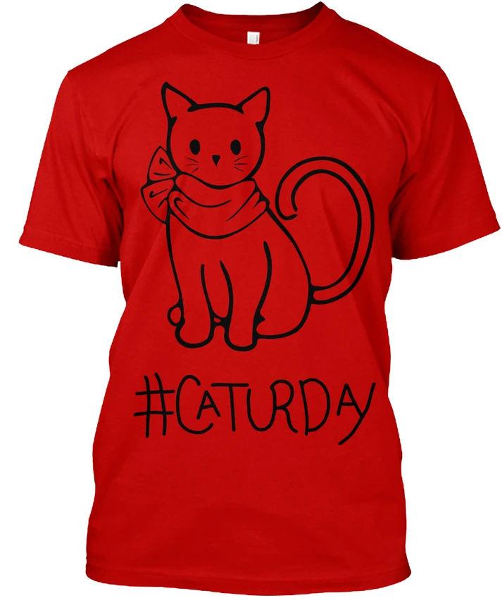 Caturday - #caturday Premium Tee T-Shirtknitted comfortable fabric | Мужская одежда
