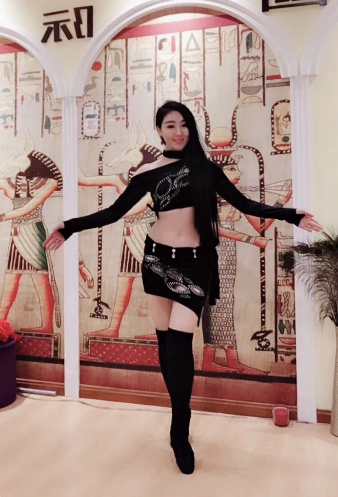 Костюм для танца Bellydance костюм из индийских египетских восточных волос с