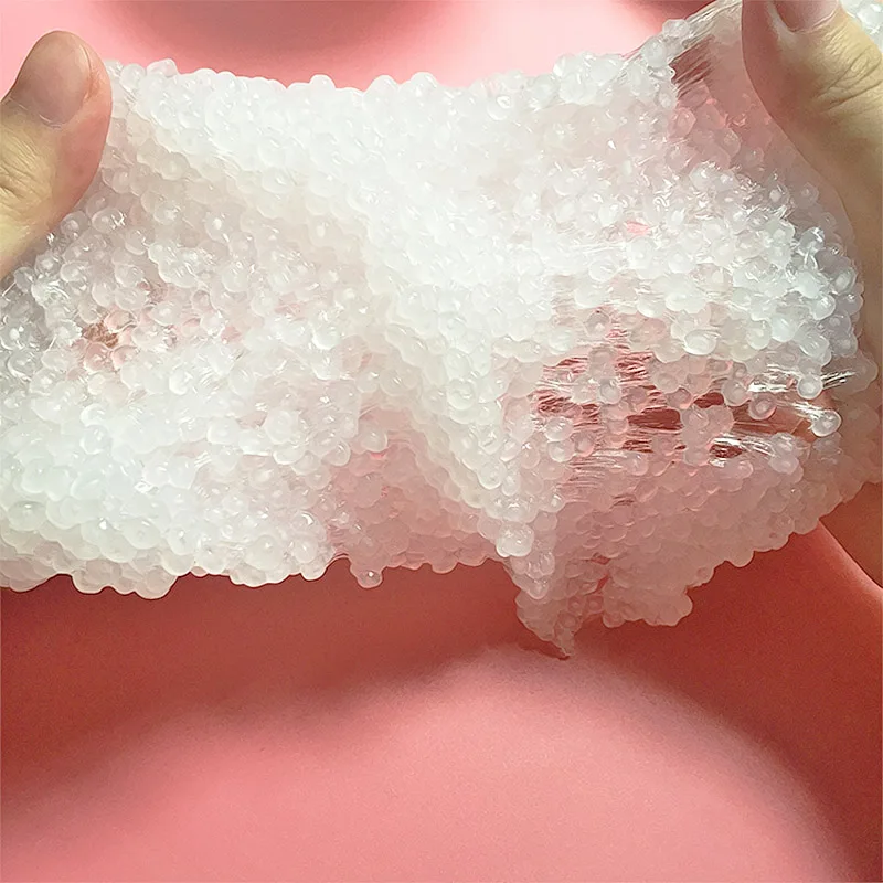 FLA 10 г/20 г слизи DIY Кристалл рисовая грязевая пена прозрачный пушистый слизью тесто антистресс осадка игрушка Моделирование из пластилина глины для детей