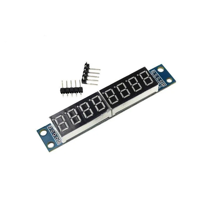 MAX7219 8-bit digital tube светодиодный LED eight-bit display / serial 3 IO port control electronic module | Электроника
