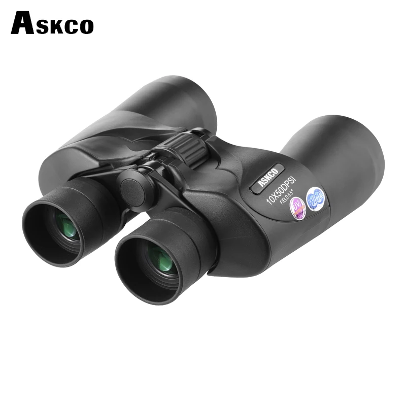 Военный бинокль Askco HD 10X50 водонепроницаемый портативный телескоп с призмой Bak4 Lll