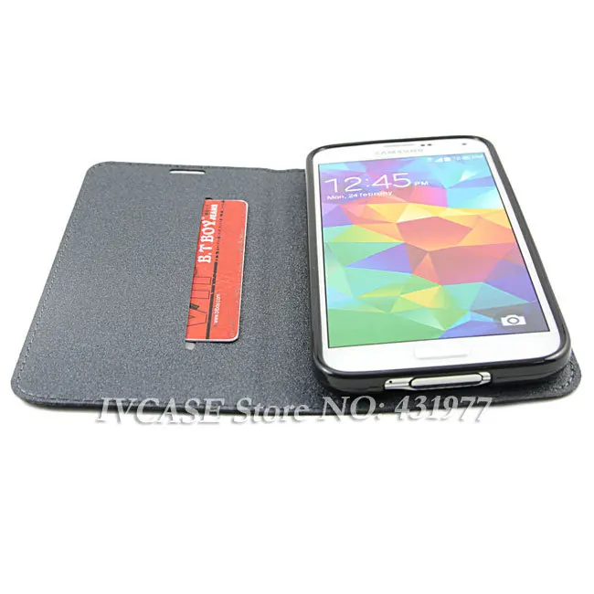 Frosted Matte Leather Flip Stand Fashion New Arrival Cover Case For Samsung Galaxy S5 SV G900 Multi Colors +free shipping|case samsung galaxy