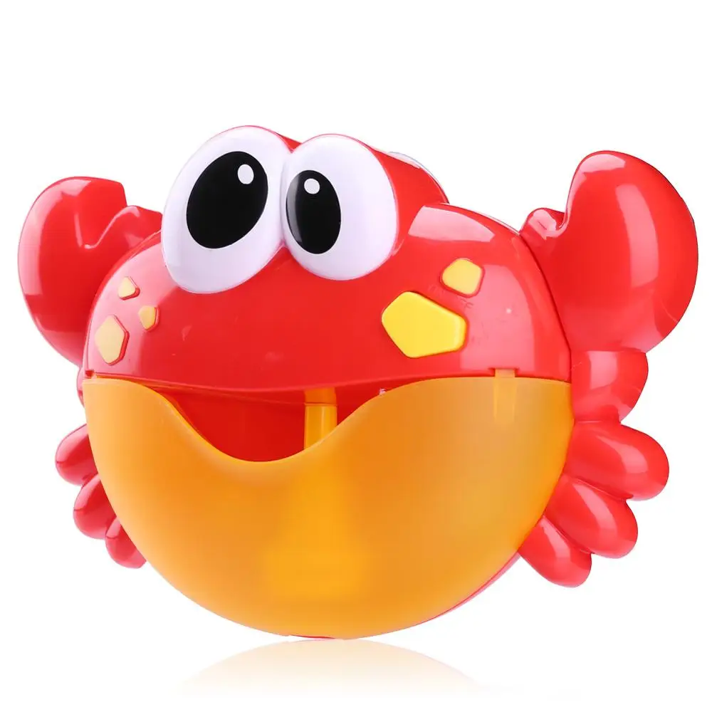 Newl Bubble Crabs Baby Bath Toy Funny Bath Bubble Maker Pool Swimming Bathtub Soap Machine Toys Water Gun for Children Kids - Цвет: 05