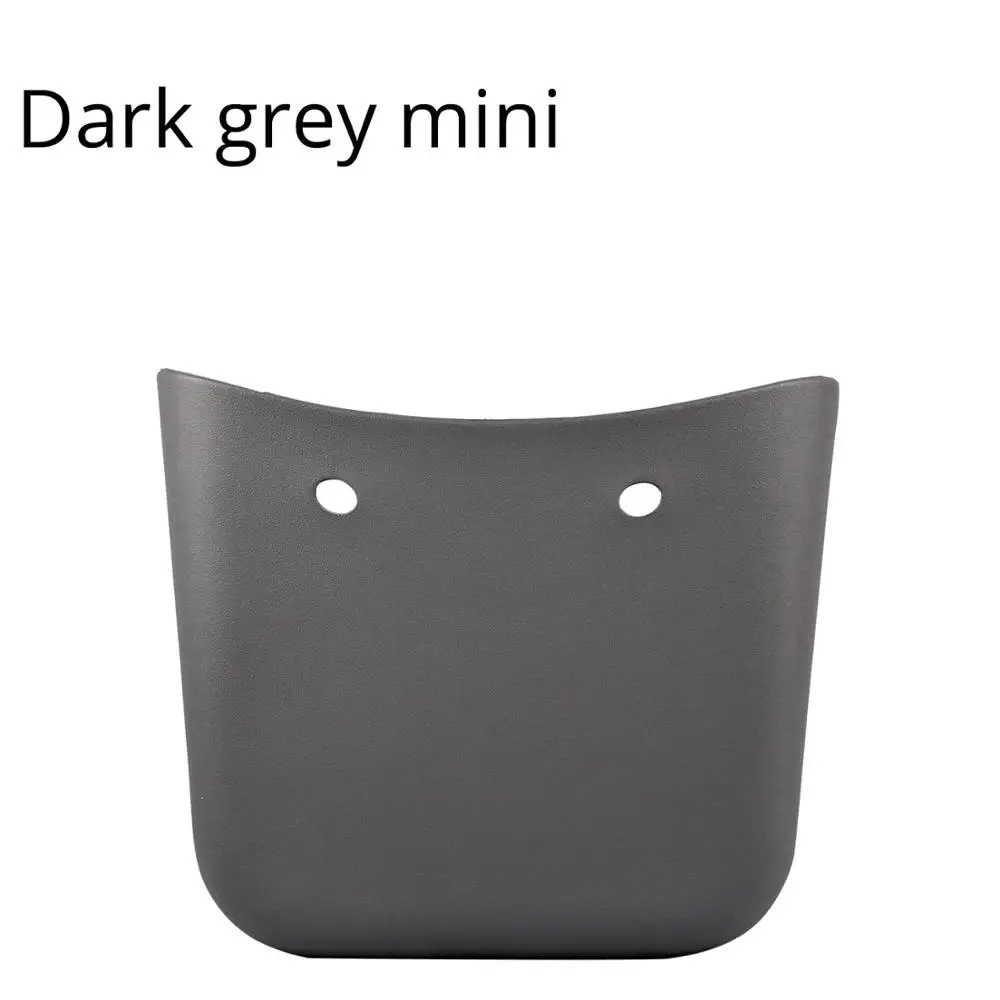 dark grey TANQU новая мини-сумка EVA сумка женская сумка резиновая Силиконовая Водонепроницаемая модная женская сумка - Цвет: dark grey